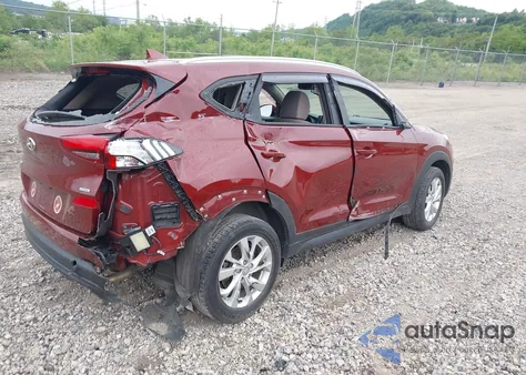 2020 Hyundai Tucson Value z USA, uszkodzony, nr VIN KM8J3CA46LU267571